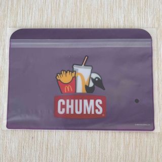 チャムス(CHUMS)のマクドナルド×CHUMS コラボ ジッパーポーチ(ノベルティグッズ)