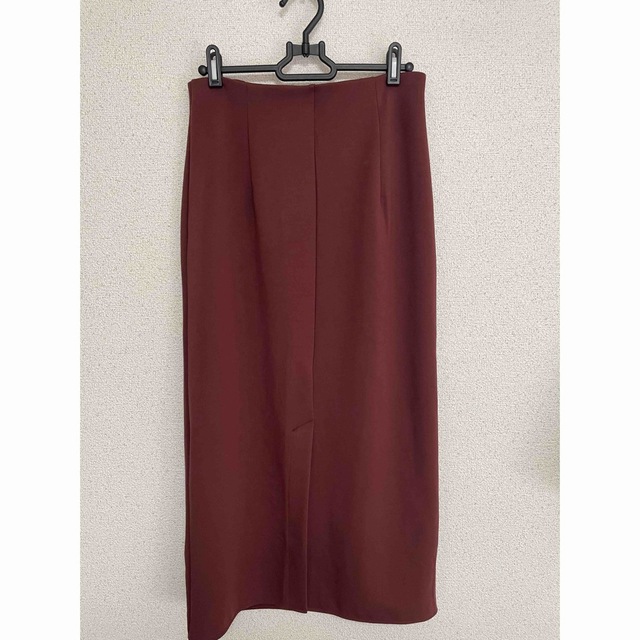 UNIQLO(ユニクロ)のユニクロ　ストレッチダブルフェイスナロースカート レディースのスカート(ロングスカート)の商品写真