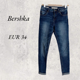 ベルシュカ(Bershka)のBershka  ロールアップデニム　EUR  34(デニム/ジーンズ)