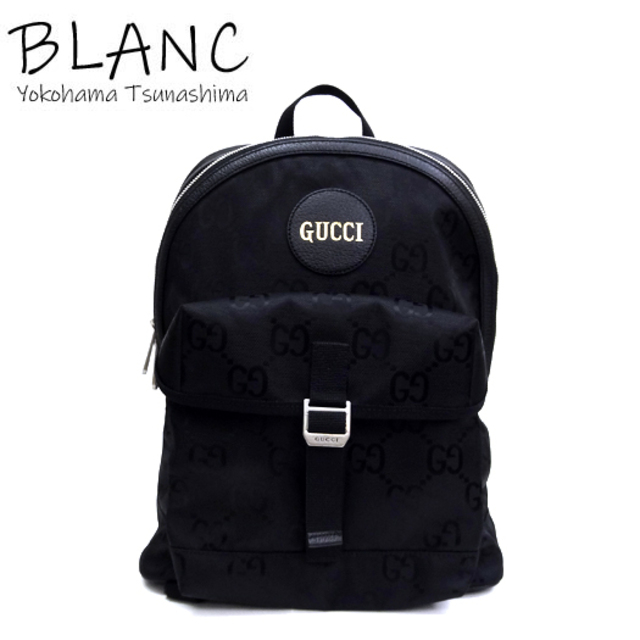 Gucci(グッチ)のグッチ オフザグリット バックパック ナイロン リュック ブラック 644992 GUCCI レディースのバッグ(リュック/バックパック)の商品写真