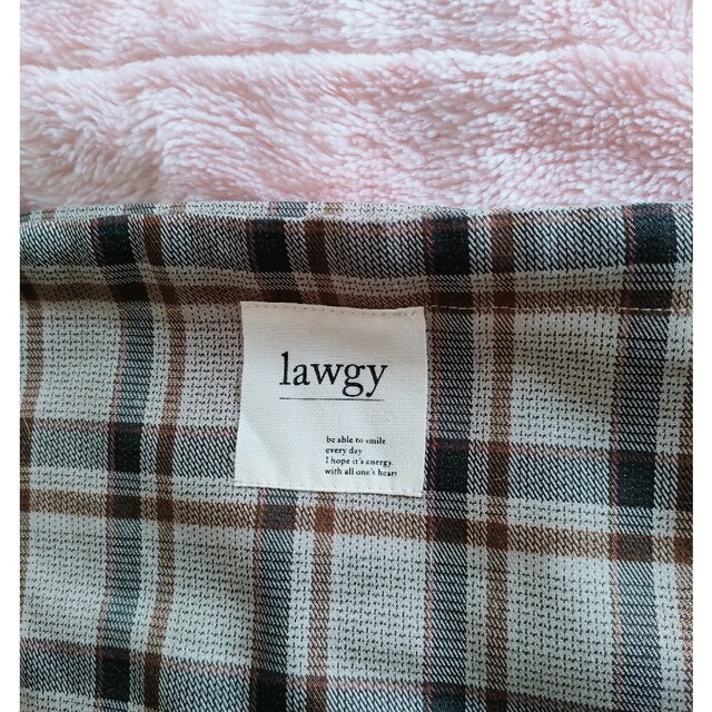 lawgy(ラウジー)のlawgy  チェック　布製袋 その他のその他(その他)の商品写真