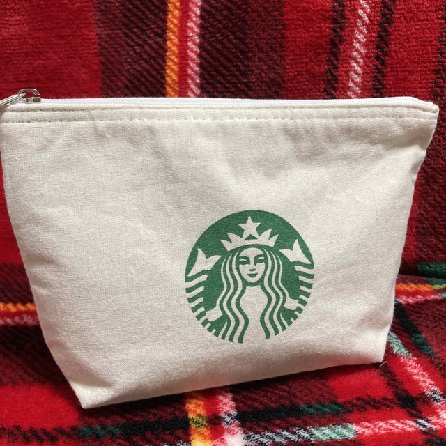 Starbucks(スターバックス)のスターバックス  ギフト　コットン　ポーチ　サイレン レディースのファッション小物(ポーチ)の商品写真