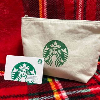 スターバックス(Starbucks)のスターバックス  ギフト　コットン　ポーチ　サイレン(ポーチ)