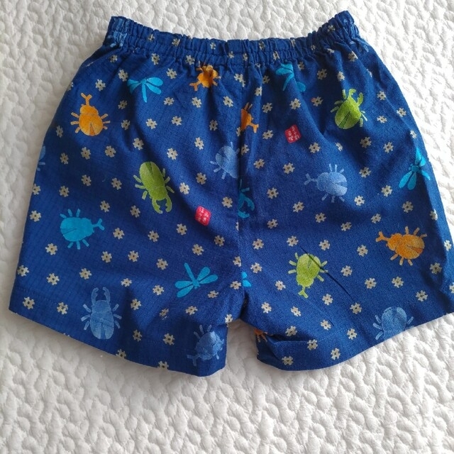 MIKIHOUSE 甚平 90 キッズ/ベビー/マタニティのキッズ服男の子用(90cm~)(甚平/浴衣)の商品写真