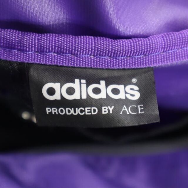 adidas - アディダス ボストン トレフォイルロゴ プリント バッグ 紫