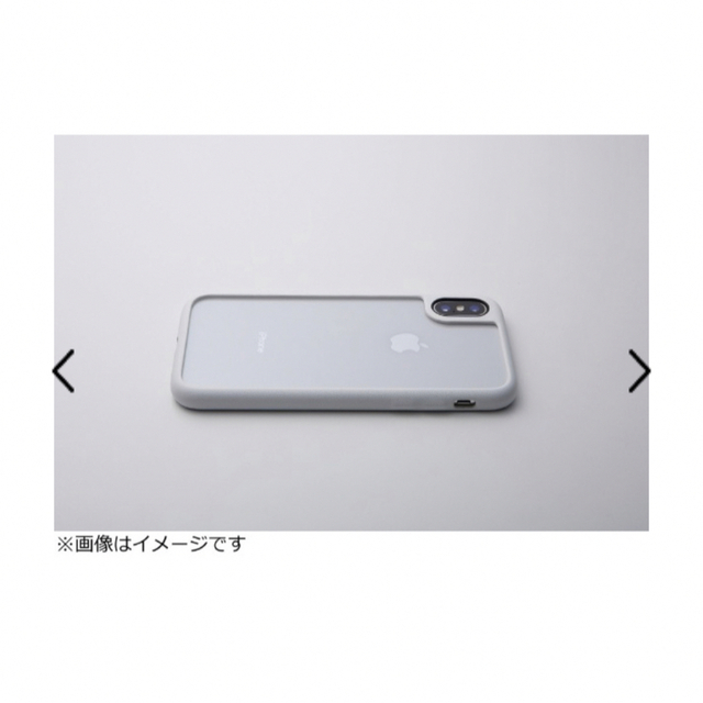 IODATA(アイオーデータ)のiPhoneX用 PUレザーバンパー ホワイト BKS-IPXPUB01WH スマホ/家電/カメラのスマホアクセサリー(モバイルケース/カバー)の商品写真