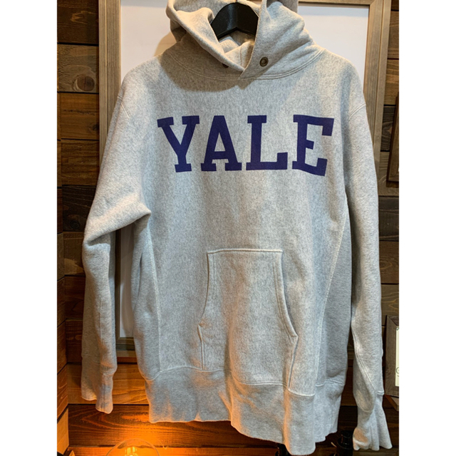 リバースウィーブ パーカー チャンピオン 単色タグ YALE イエール 70