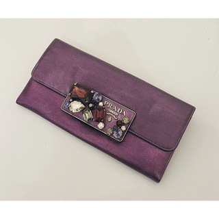 プラダ 財布（パープル/紫色系）の通販 100点以上 | PRADAを買う