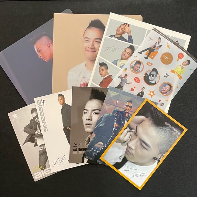 BIGBANG(ビッグバン)のBIGBANG ロッテ　SOL テヤン エンタメ/ホビーのタレントグッズ(ミュージシャン)の商品写真