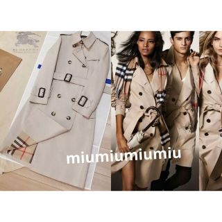 公式の 本物上質美品○ バーバリーヘリテージ トレンチコート トレンチ