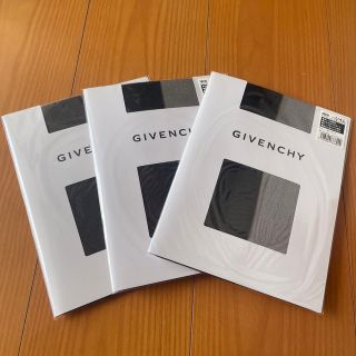 ジバンシィ(GIVENCHY)のGIVENCHY ブラックストッキングLサイズ(タイツ/ストッキング)