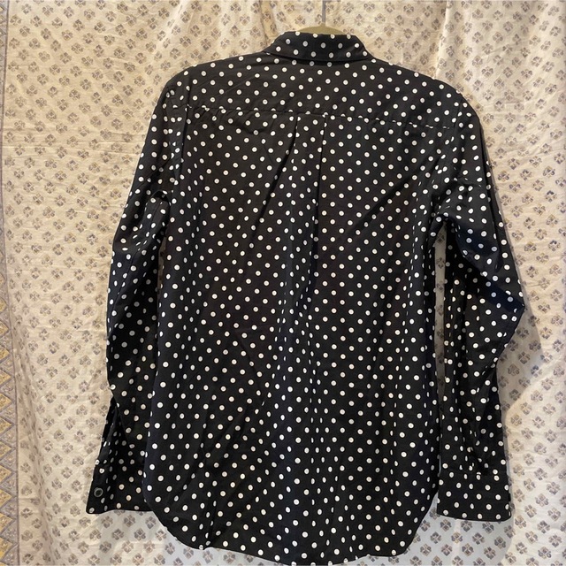 BLACK COMME des GARCONS(ブラックコムデギャルソン)のBLACK COMME des GARCONS ドット シャツ S レディースのトップス(シャツ/ブラウス(長袖/七分))の商品写真