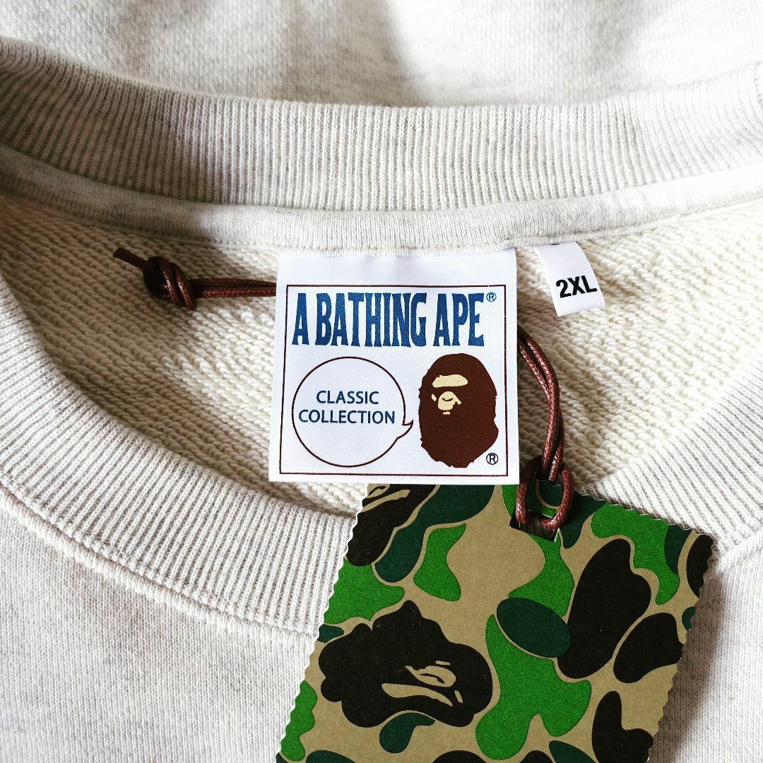 A BATHING APE 2023 新作 ベートーベンスウェットクルー 2XL