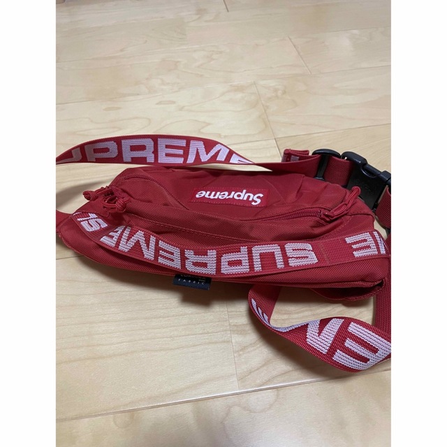 Supreme 18SS Waist Bag RED ウエストバッグ