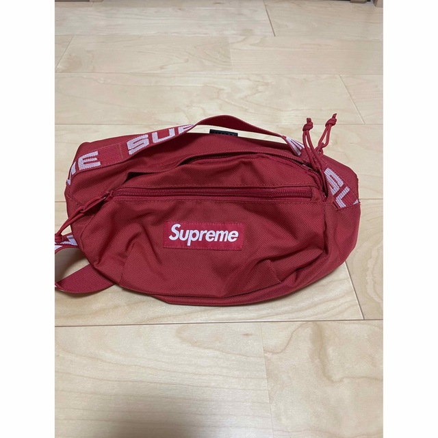 Supreme 18SS Waist Bag RED ウエストバッグ