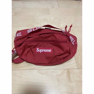 シュプリーム(Supreme)のSupreme 18SS Waist Bag RED ウエストバッグ(ウエストポーチ)
