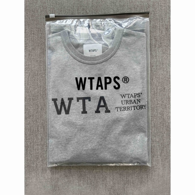 W)taps(ダブルタップス)の23SS WTAPS DESIGN LS ASH GRAY  Lサイズ メンズのトップス(Tシャツ/カットソー(七分/長袖))の商品写真