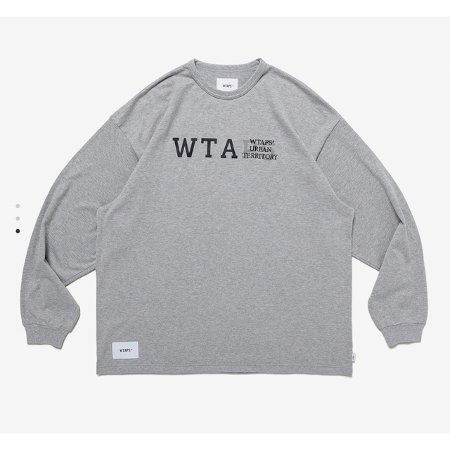 23SS WTAPS DESIGN LS ASH GRAY Lサイズのサムネイル