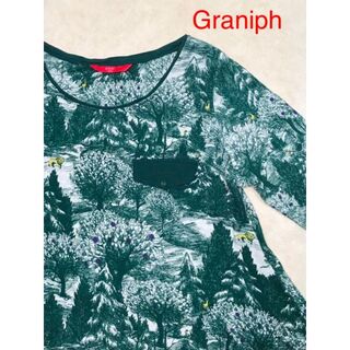 グラニフ(Design Tshirts Store graniph)のＤesign Tshirts storeグラニフ　パンツの着こなしに。長袖シャツ(Tシャツ(長袖/七分))