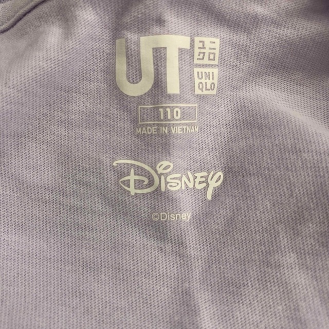 UNIQLO(ユニクロ)のユニクロ ディズニー プリンセス Tシャツ 110 キッズ/ベビー/マタニティのキッズ服女の子用(90cm~)(Tシャツ/カットソー)の商品写真