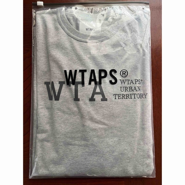 W)taps(ダブルタップス)のWTAPS 23ss DESIGN 01 LS COTTON ASH GRAY メンズのトップス(Tシャツ/カットソー(七分/長袖))の商品写真