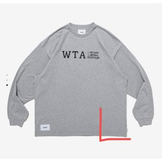 ダブルタップス(W)taps)のWTAPS 23ss DESIGN 01 LS COTTON ASH GRAY(Tシャツ/カットソー(七分/長袖))