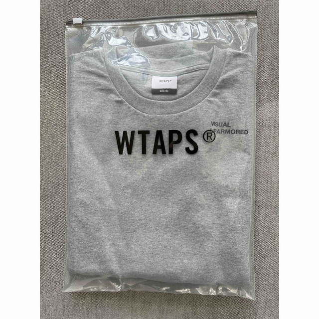 W)taps(ダブルタップス)の23SS WTAPS VISUAL UPARMORED  ASH GRAY  L メンズのトップス(Tシャツ/カットソー(七分/長袖))の商品写真