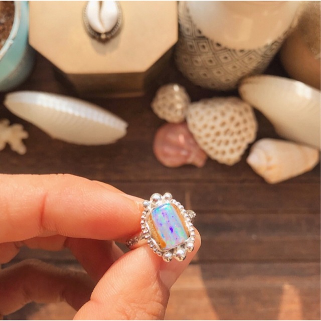 Ron Herman(ロンハーマン)のmau jewelry♡sparkles opal ring レディースのアクセサリー(リング(指輪))の商品写真