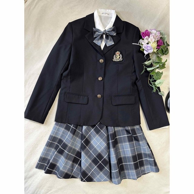 ポンポネットジュニア 女の子 L/160 卒業式 卒服 フォーマル スーツ ポンポネットジュニア 女の子 L/160 卒業式 卒服 フォーマル スーツ