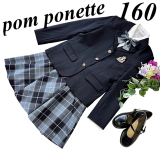 pom ponette - ポンポネットジュニア 150 ワンピース 発表会の通販 by 