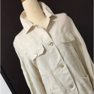 マックスマーラ(Max Mara)のマックスマーラー　麻　ジャケット(テーラードジャケット)