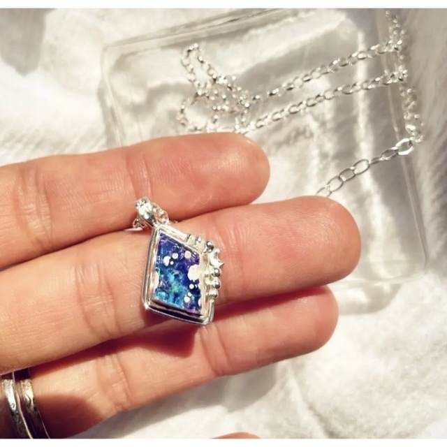 ALEXIA STAM(アリシアスタン)のmau jewelry♡galaxy opal necklace レディースのアクセサリー(ネックレス)の商品写真