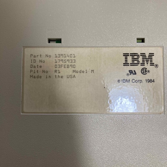 【五島牛様専用】IBM Model M キーボード 1391401 スマホ/家電/カメラのPC/タブレット(PC周辺機器)の商品写真