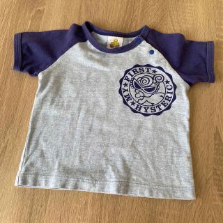 ヒステリックミニ(HYSTERIC MINI)のヒステリック　ミニ　Tシャツ　半袖　80(Ｔシャツ)