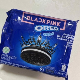 BLACKPINK ブラックピンク　オレオ　コラボ商品　ブルー(菓子/デザート)