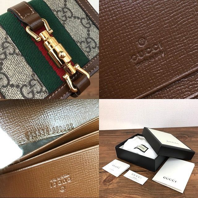 Gucci - 未使用品 GUCCI コンパクトウォレット 645536 8の通販 by old