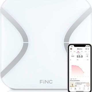 FiNC SmartScale スマホ連動 体組成計 体重計(体重計/体脂肪計)