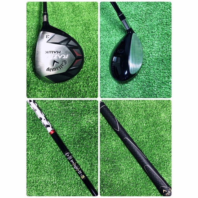 GH82 ゴルフクラブセット Callaway Cougarメンズ 右利き