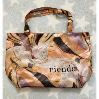 リエンダ(rienda)の美品★rienda ノベルティ トートバック エコバック 付録 リエンダ(トートバッグ)