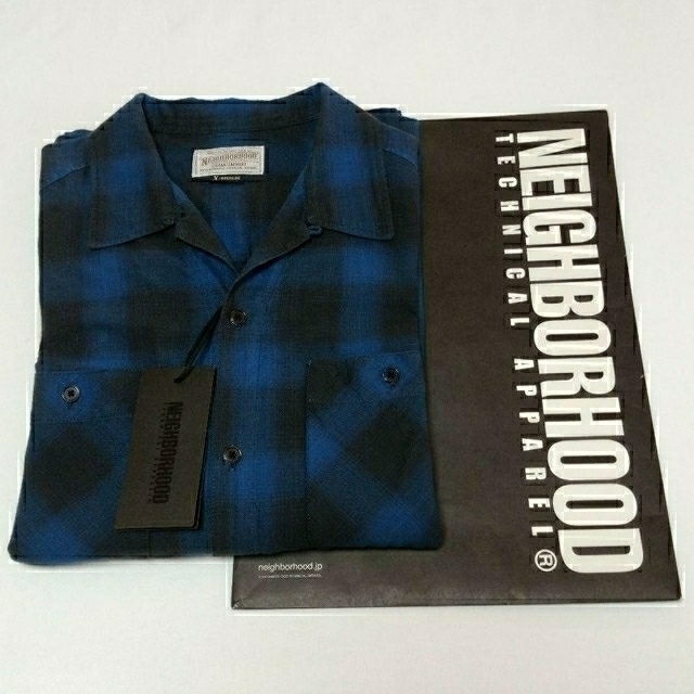 キムタク HERO 着用 NEIGHBORHOOD オンブレシャツ 長袖