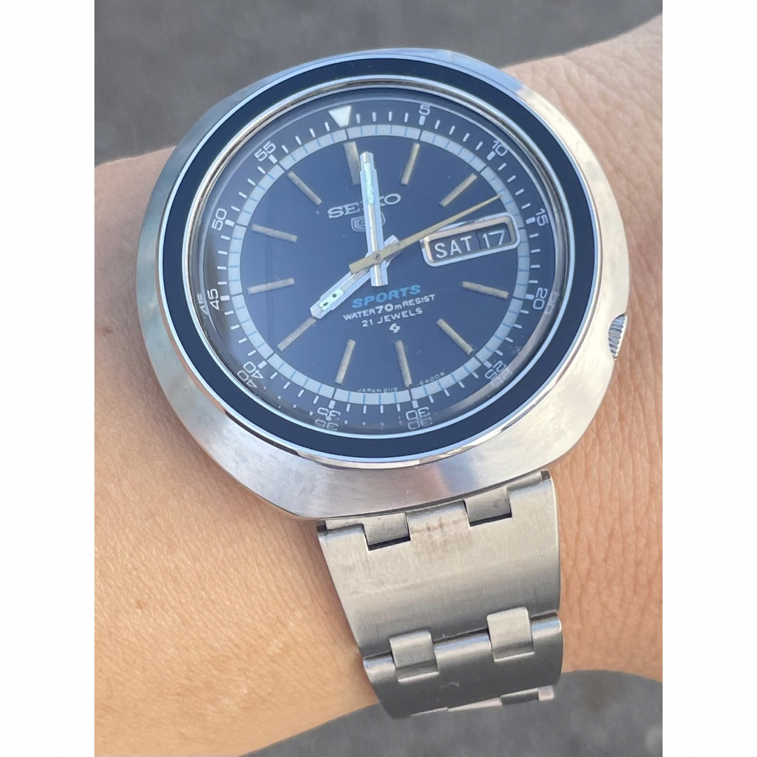 SEIKO(セイコー)のヴィンテージセイコー　セイコー5　seiko5 UFO  6119-6400 メンズの時計(腕時計(アナログ))の商品写真