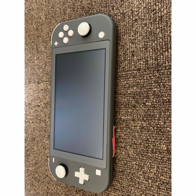 任天堂Switch ライトグレー色【美品・フィルム付・ケース付】