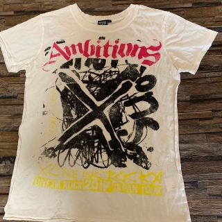 ワンオクロック(ONE OK ROCK)のONE OK  ROCK"Ambitions"ダメージ加工TシャツMサイズ(ミュージシャン)