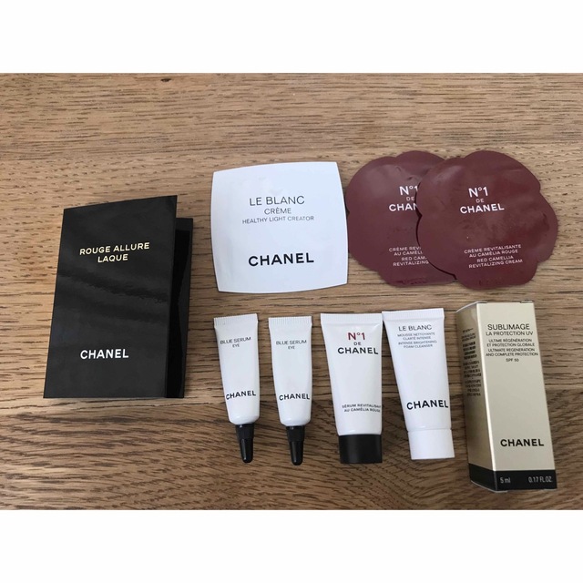 CHANEL(シャネル)のCHANEL サンプル　9点 コスメ/美容のキット/セット(サンプル/トライアルキット)の商品写真