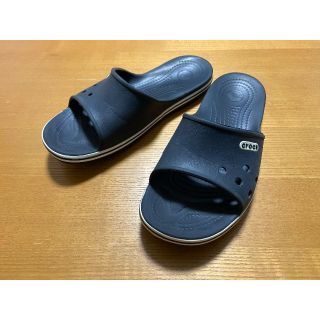 クロックス(crocs)のCROCS　クロックス　サンダル　ブラック　黒(サンダル)