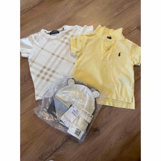 バーバリー(BURBERRY)のバーバリー　ポロ　ラルフローレン　80  9month  2点セット(Ｔシャツ)