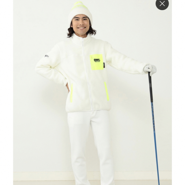 BEAMS(ビームス)のBEAMS GOLF ORANGE LABEL パイピング ボア ブルゾン スポーツ/アウトドアのゴルフ(ウエア)の商品写真