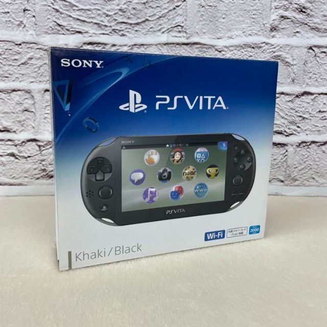 極美品】PlayStationVitaPCH-2000 カーキ/ブラック | labiela.com