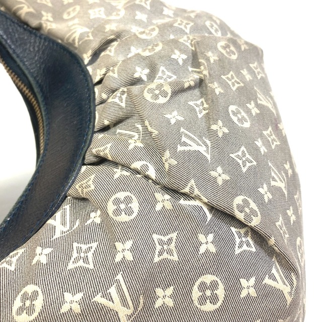 ルイヴィトン LOUIS VUITTON ラプソディPM M40407 モノグラムイディール ショルダーバッグ ハンドバッグ キャンバス アンクル ブルー