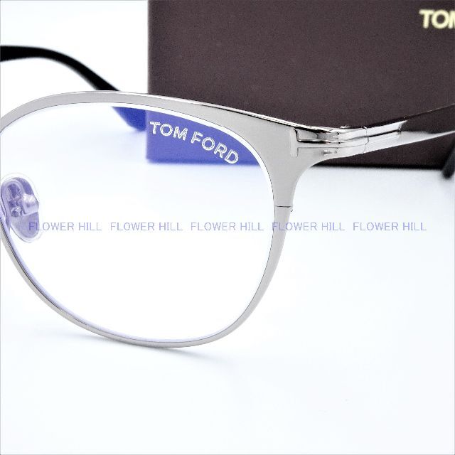 TOM FORD(トムフォード)のトムフォード 高級メガネ TF5732-B 014 メタルフレーム シルバー メンズのファッション小物(サングラス/メガネ)の商品写真